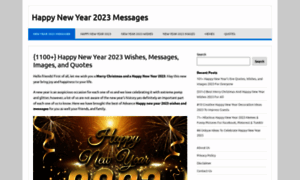 Happynewyearmessages.org thumbnail