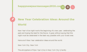 Happynewyearmessages2016.com thumbnail