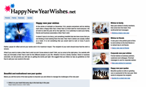 Happynewyearwishes.net thumbnail