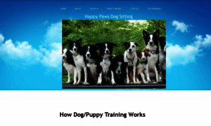 Happypawsdogsitting.com thumbnail