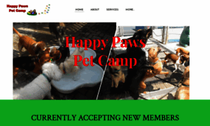 Happypawspetcamp.com thumbnail