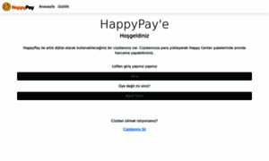 Happypay.happycenter.com.tr thumbnail