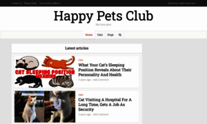 Happypetsclub.net thumbnail