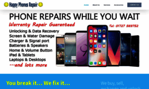 Happyphonesrepair.co.uk thumbnail