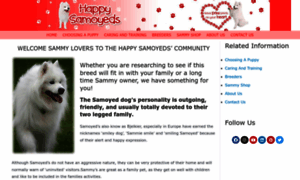 Happysamoyeds.com thumbnail