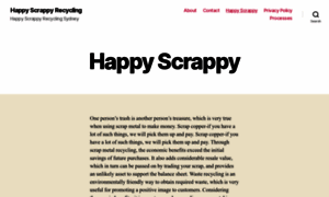 Happyscrappyrecycling.com.au thumbnail