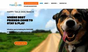 Happytailsdogranch.com thumbnail