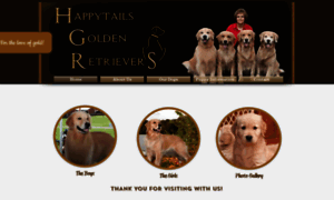 Happytailsgoldenretrievers.com thumbnail