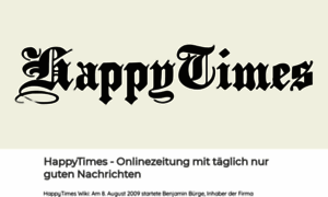 Happytimes.ch thumbnail