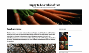 Happytobeatableoftwo.wordpress.com thumbnail