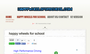 Happywheelsforschool.org thumbnail