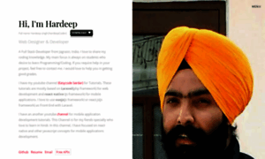 Hardeepcoder.site thumbnail