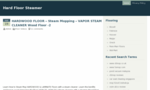 Hardfloorsteamer.net thumbnail