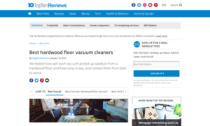 Hardwood-floor-vacuum-cleaners-review.toptenreviews.com thumbnail
