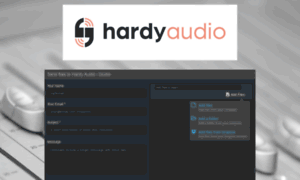 Hardyaudio.digitalpigeon.com thumbnail