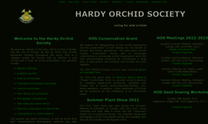 Hardyorchidsociety.org.uk thumbnail