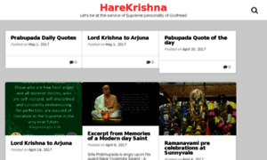 Harekrishna.site thumbnail