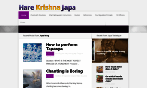 Harekrishnajapa.com thumbnail