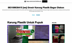 Hargakarungplastikjogjamurah.wordpress.com thumbnail