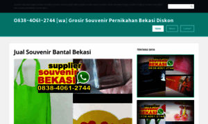 Hargasouvenirpernikahanbekasimurah.wordpress.com thumbnail