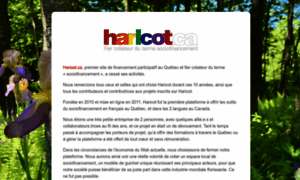 Haricot.ca thumbnail