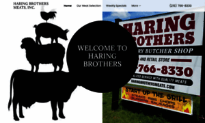 Haringbrothersmeats.com thumbnail