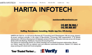 Haritainfotechinc.com thumbnail