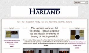Harlandmilitaryantiques.com thumbnail