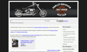 Harley-davidson-auction.com thumbnail