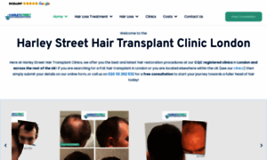 Harleystreethairtransplant.co.uk thumbnail