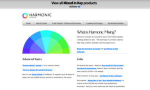 Harmonic-mixing.com thumbnail