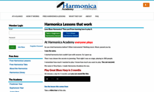 Harmonicaacademy.com thumbnail