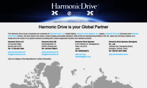 Harmonicdrive.com thumbnail