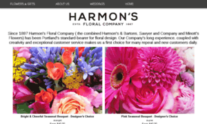 Harmonsfloralcompany.com thumbnail