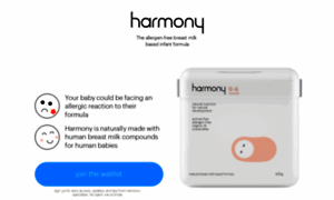 Harmonybabynutrition.com thumbnail