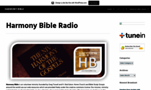 Harmonybible.wordpress.com thumbnail