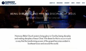 Harmonybiblechurch.org thumbnail