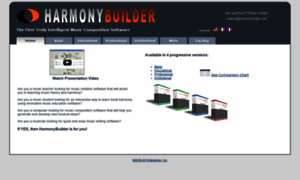 Harmonybuilder.com thumbnail