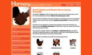 Harmonydivorcemediation.com thumbnail