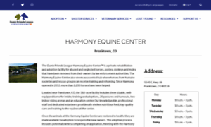 Harmonyequinecenter.org thumbnail