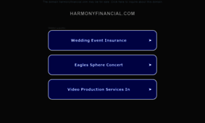 Harmonyfinancial.com thumbnail