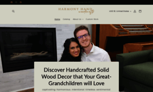 Harmonyhandwoodcrafts.com thumbnail