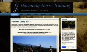 Harmonyhorsetraining.blogspot.com thumbnail