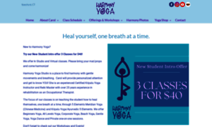 Harmonyogastudio.com thumbnail