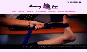 Harmonyyogaandwellness.com thumbnail