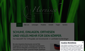 Harnisch-orthopaedie.de thumbnail