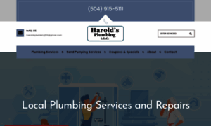 Haroldsplumbing.com thumbnail