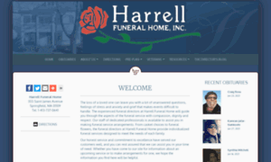 Harrellfuneralhome.com thumbnail