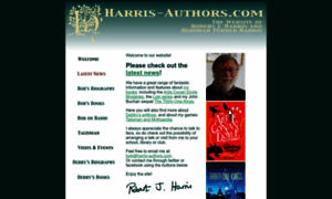 Harris-authors.com thumbnail