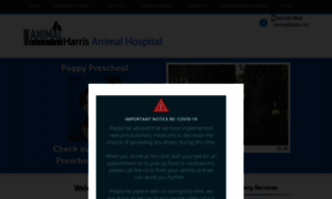 Harrisanimalhospital.com thumbnail